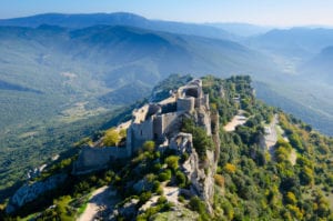 Kasteel Peyrepertuse Aude shutterstock 1218494809, zin in frankrijk