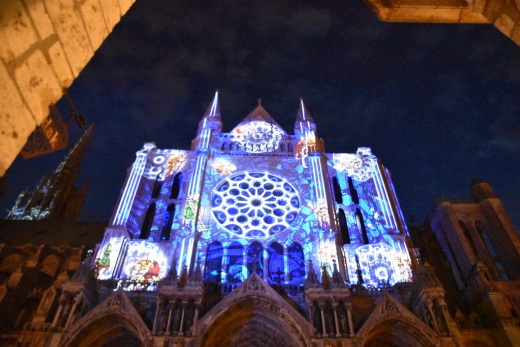 Chartres en lumières, lichtshow frankrijk