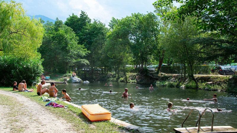 Camping Le Canigou Villatent, kindvriendelijke camping frankrijk safaritenten