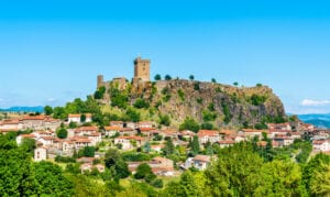 ChEteau de Polignac Haute Loire, zin in frankrijk