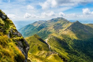 Monts du Cantal Cantal, zin in frankrijk
