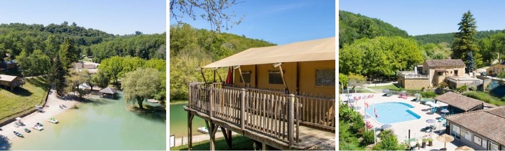 Le Moulin De Surier, glamping safaritenten Dordogne