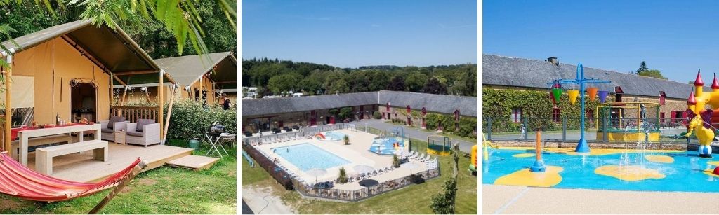 domaine du logis, glamping safaritenten Bretagne