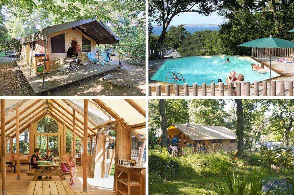 Huttopia Douarnenez Frankrijk zee 1, glampings