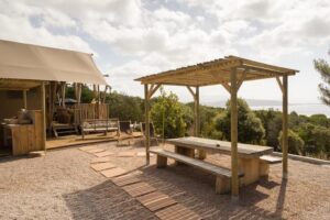 lodgetent coti chiavari corsica, zin in frankrijk