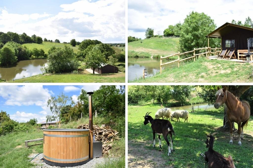la flocelliere en vendee boerenbed glamping 1, kleinschalige glampings in Frankrijk