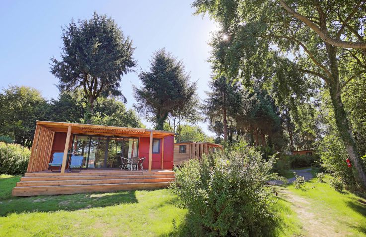 Huttopia Baie du Mont St Miche, Glamping Bretagne