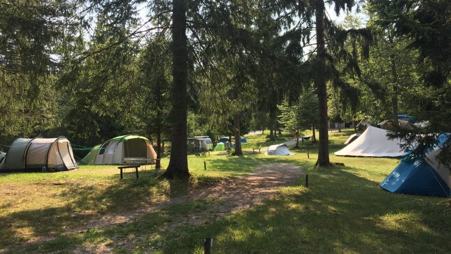 Domaine Du Bugnon, kleine en middelgrote campings in de Jura
